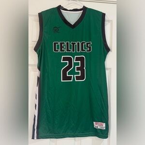 Boston Celtics 23 Jersey Youth SZ XL Green (18/20) See Measurements